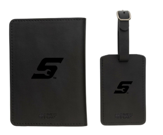 Picture of Swiss Peak passport wallet and luggage tag gift set