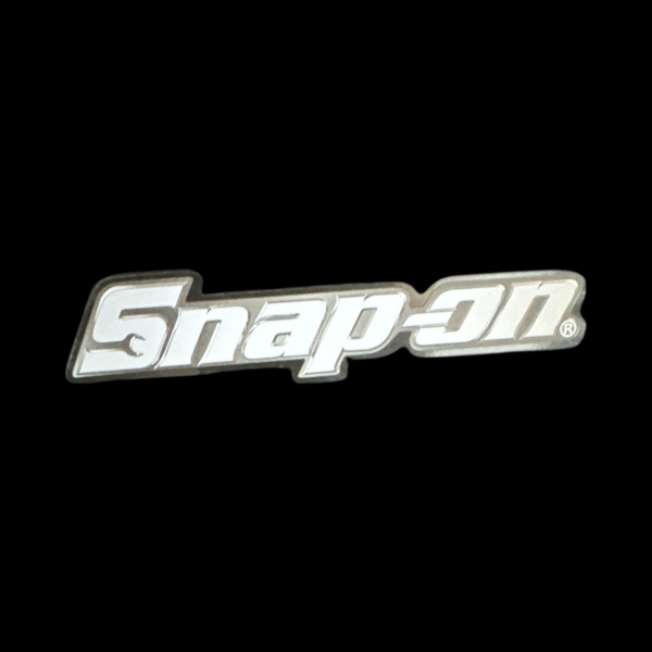Picture of A5 vinyl sticker (full logo, grayscale)