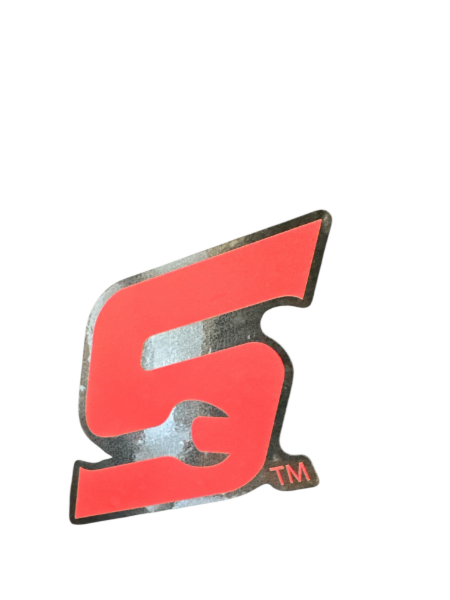 Picture of A6 vinyl sticker (S logo)